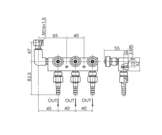 F型歧管 PF-2L 及其他 - 商品圖 3