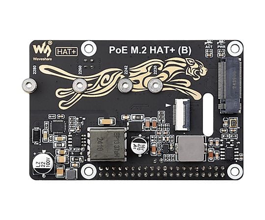 PoE/PCIe-M.2 SSD 轉換 HAT+ 適用於 Raspberry Pi 5 29320 - 商品圖 3