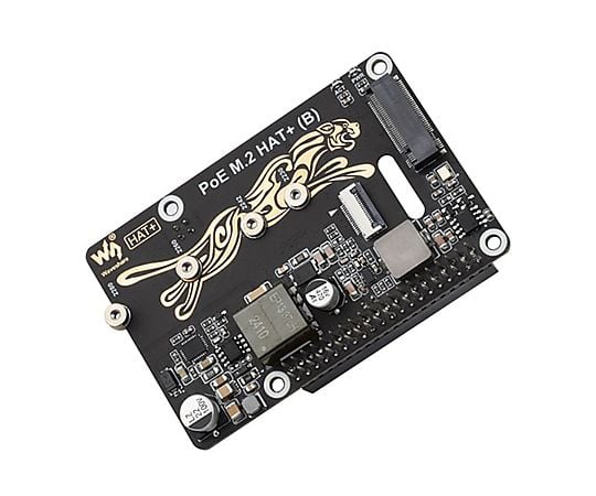 PoE/PCIe-M.2 SSD 轉換 HAT+ 適用於 Raspberry Pi 5 29320 - 商品圖 4