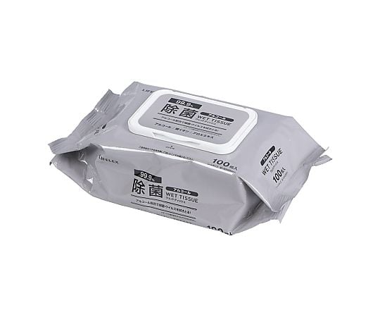 KOHNAN LIFELEX 酒精殺菌濕紙巾 附蓋 100張 - 商品圖 2