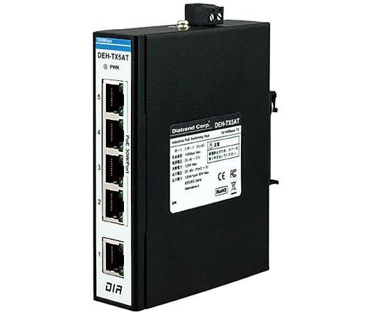 支援PoE 工業級乙太網路交換器集線器 Gigabit 光纖 SC 埠 DEH-GP8F2 及其他 DEH-TX5AT 和更多型號 - 商品圖 2