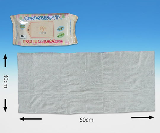 Iwatsuki Co., Ltd. 寬版濕紙巾 600 x 300 公釐 30 張 007-70137 - 商品圖 3