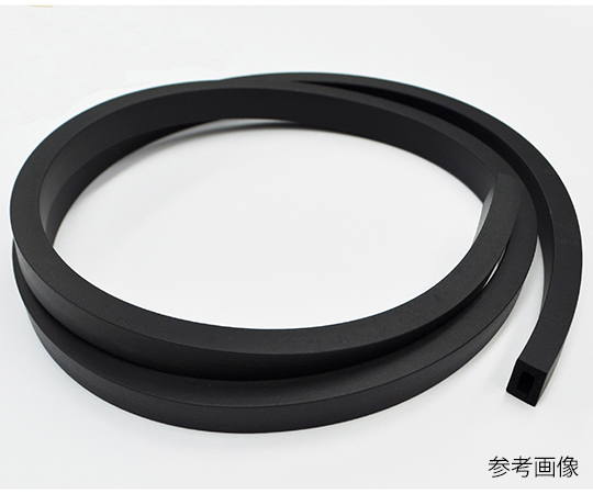 KOKUGO Co., Ltd. 氯丁橡膠海綿方形條(包裝)，15 公釐 x 20 公釐，100 公尺，附雙面膠帶及其他 107-8130603 和更多型號 - 商品圖 3