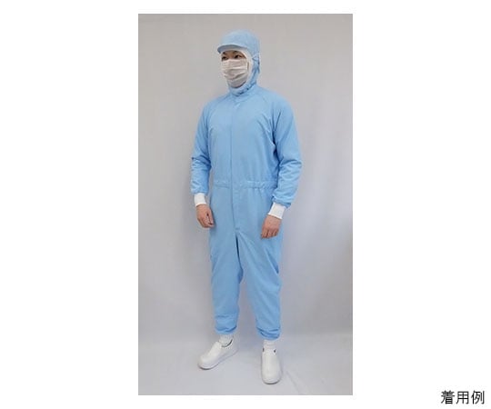 食品工廠連身工作服 (白色) 袖口雙層圓羅紋款式, S號及其他 CZ100-3 和更多型號 - 商品圖 8