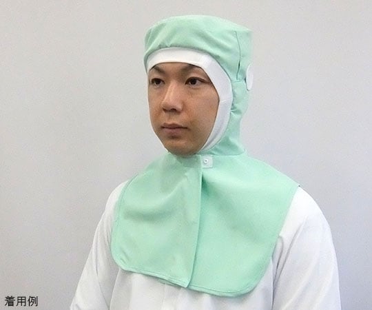 彈性府綢無凸緣帽 (白色) 適用於長髮 S號 及其他 SP460-2 和更多型號 - 商品圖 9
