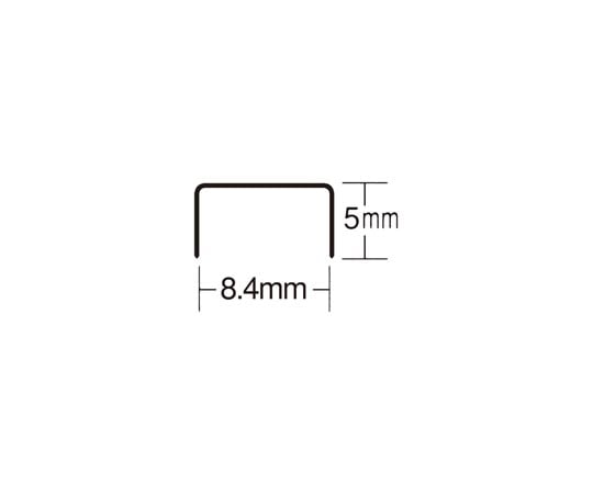MAX CO., LTD. 訂書針 1000枚 20包 MS91187 NO.10-1M - 商品圖 3