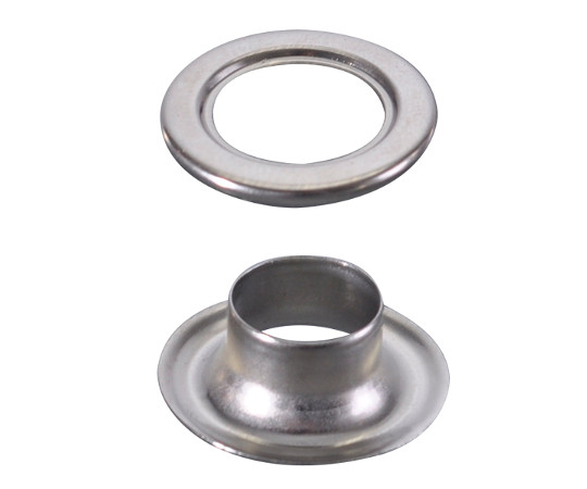 銀色黃銅雞眼扣 (100個) Φ 12 及其他 - 商品圖 5