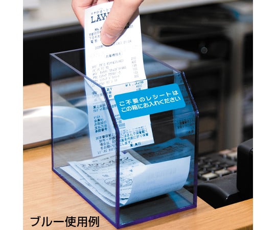 統一發票收集盒 透明藍 及其他 - 商品圖 5