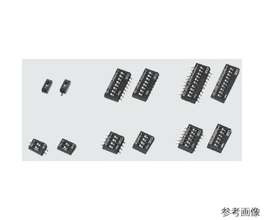 滑動開關DIP型1極清潔產品 (附膠帶密封) Gal Wing 及其他 CHS-01B1 和更多型號 - 商品圖 3
