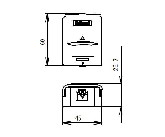 Panasonic Corporation 資訊模組插座 (CAT5E) (外露型) NR3161P - 商品圖 2