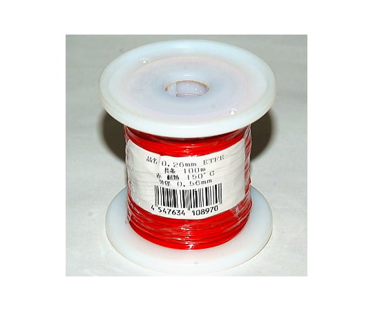 ETFE電線 (JUNFLON電線) 黑色 0.26 mm 100 m 捲 及其他 ETFE0.26KL100R 和更多型號 - 商品圖 3