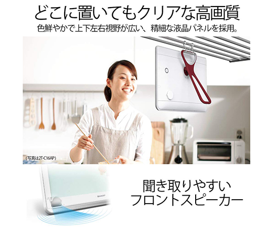 ［缺貨中］AQUOS 可攜式電視 內建HD硬碟 12 V 黑色 及其他 2T-C12APB 和更多型號 - 商品圖 4