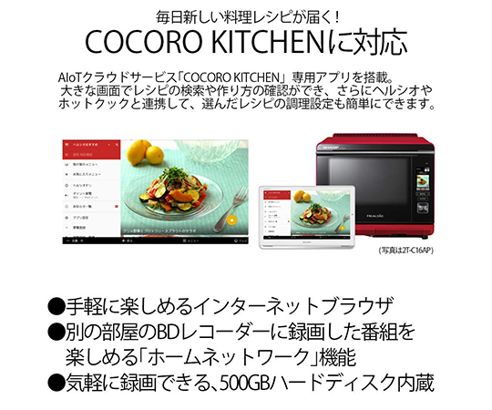 ［缺貨中］AQUOS 可攜式電視 內建HD硬碟 12 V 黑色 及其他 2T-C12APB 和更多型號 - 商品圖 5