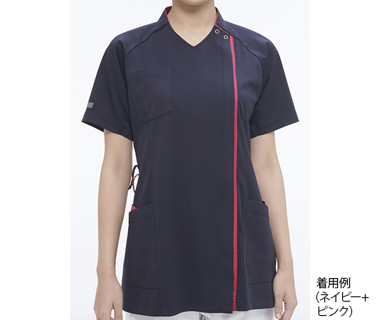 Nagaileben 女性護理外套 波爾多紅 + 粉紅色 S號 及其他 RF-5182 和更多型號 - 商品圖 6
