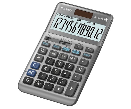 卡西歐 減稅率對應 計算機 恰好尺寸 12位數 及其他 JF-200RC-N 和更多型號 - 商品圖 2