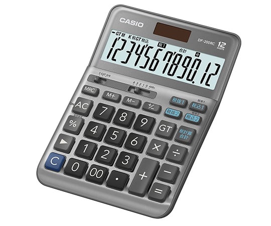 卡西歐 減稅率對應 計算機 恰好尺寸 12位數 及其他 JF-200RC-N 和更多型號 - 商品圖 4