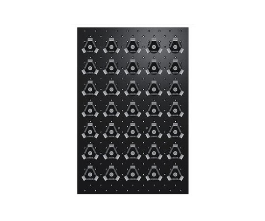 適用於 Innova® 2350 的可替換平台，尺寸為 91 x 61 公分 (36 x 24 英吋)，專用於 125 毫升錐形瓶。材質為船用級膠合板，除非另有說明，及其他。 M1191-9914 和更多型號 - 商品圖 3