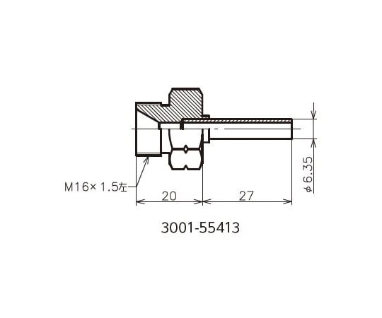 配管套筒 M16M-1/4 及其他 3001-55413 和更多型號 - 商品圖 2