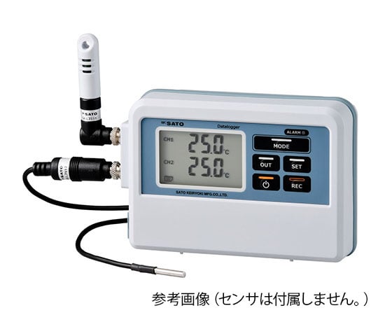 Sato Keiryoki Mfg. Co., Ltd. 2通道溫度資料記錄器 (指示器鑿) 記憶體 SK-L751 - 商品圖 2