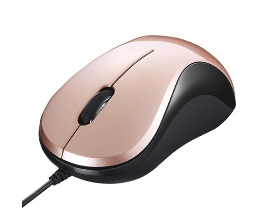 有線藍光LED光學滑鼠靜音/3按鈕黑色及其他 BSMBU100SV 和更多型號 - 商品圖 3