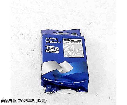 Brother Industries, Ltd. TZe 標籤帶 時尚款 (霧面淺灰/白字) 24 mm TZe-MQL55 - 商品圖 2