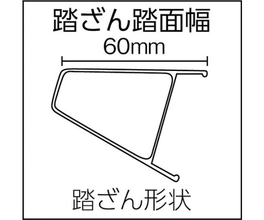 伸縮梯 寬踏板 及其他 PRW90FX 和更多型號 - 商品圖 8