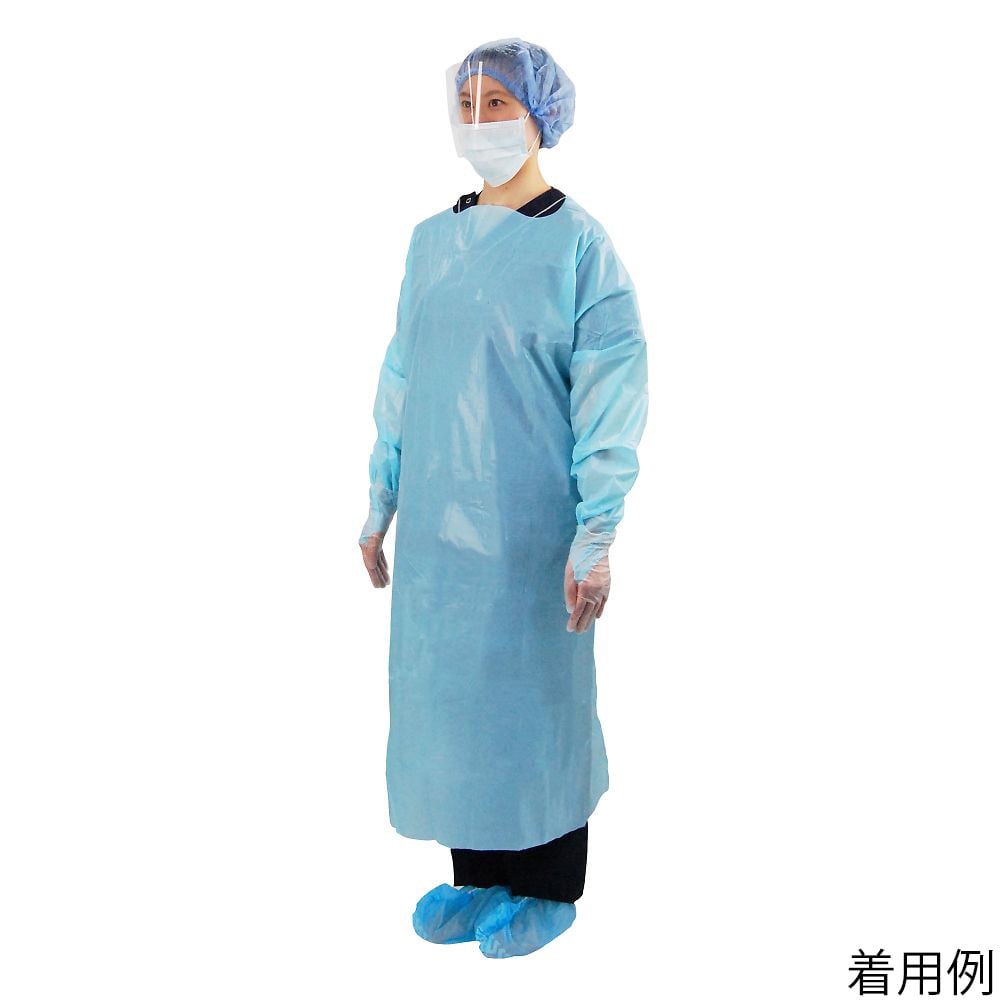 風琴式藍色手術帽 1盒 (100張) 及其他 076184 和更多型號 - 商品圖 5