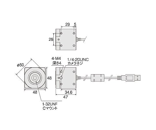 HOZAN TOOL INDUSTRIAL CO., LTD. USB 相機（不含鏡頭） L-836 - 商品圖 2