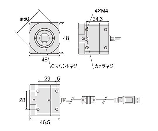 HOZAN TOOL INDUSTRIAL CO., LTD. USB 相機（不含鏡頭） L-836 - 商品圖 4