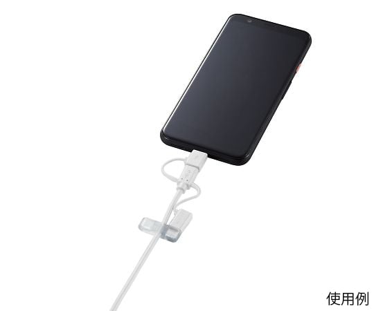 ELECOM CO., LTD 智慧型手機 USB 傳輸線 三合一 microUSB + Type-C + Lightning 1.2 公尺 白色 及其他 MPA-AMBLCAD12BK 和更多型號 - 商品圖 5