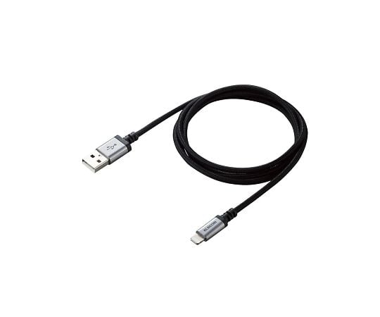 ELECOM CO., LTD Lightning 傳輸線 高耐用 1.2 公尺 黑色 及其他 MPA-UALS12RD 和更多型號 - 商品圖 4