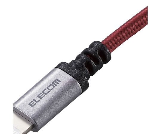 ELECOM CO., LTD Lightning 傳輸線 高耐用 1.2 公尺 黑色 及其他 MPA-UALS12RD 和更多型號 - 商品圖 7