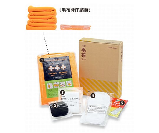 King Jim Co., Ltd. 災難毛毯組 ABS-200 - 商品圖 2