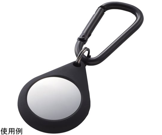 AirTag 配件，矽膠保護殼 黑色 附登山扣 及其他 AT-SCKBK 和更多型號 - 商品圖 2