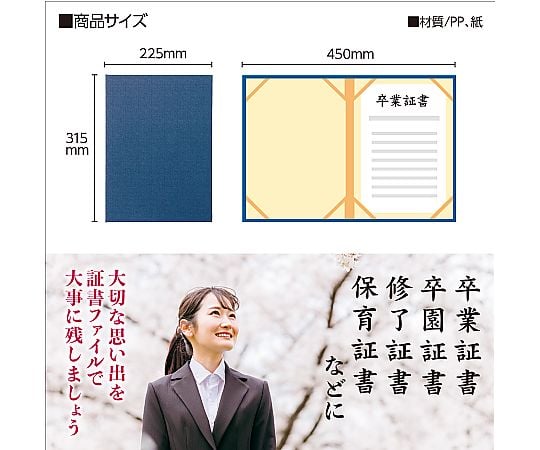 證書文件 豪華內飾 風A海軍藍 及其他 5719 和更多型號 - 商品圖 6