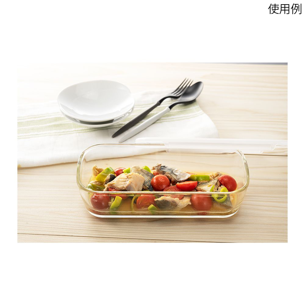 耐熱玻璃保鮮盒/方形 900 毫升 12 個 及其他 KSTL-90-TW 和更多型號 - 商品圖 6