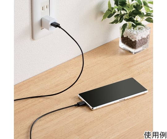 ELECOM CO., LTD 智慧型手機用 USB Type-C 傳輸線 USB (A-C) 超細 1.0 公尺 黑色 及其他 MPA-ACX10WF 和更多型號 - 商品圖 4