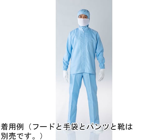 TOYO LINT FREE CO., LTD. 無塵室抗靜電外套藍色S號及其他 FS215C-02L 和更多型號 - 商品圖 5