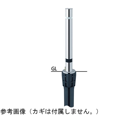 SUNPOLE Co., Ltd. 不鏽鋼頂降式升降器，附一觸即鎖，用於止動端，附彈簧，Φ76.3及其他 LA-5KC-E 和更多型號 - 商品圖 6