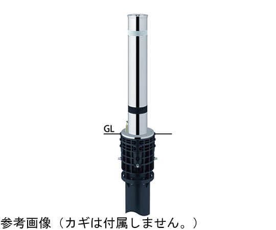 SUNPOLE Co., Ltd. 不鏽鋼頂降式升降器，附一觸即鎖，用於止動端，附彈簧，Φ76.3及其他 LA-5KC-E 和更多型號 - 商品圖 8