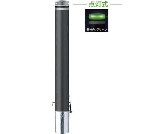 SUNPOLE Co., Ltd. 太陽能LED地柱燈 插頭式 帶鑰匙點亮式 Φ115 藍色 及其他 V-231SK-SOLG 和更多型號 - 商品圖 2