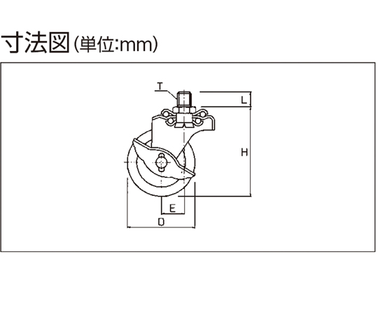 彈性螺絲、彈性橡膠、附煞車、容許荷重25公斤及其他 SHA-R40M12 和更多型號 - 商品圖 6