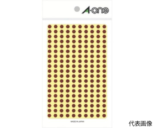 A-One TM 彩色標籤，圓形，9 mmΦ 金色 (8 張) 及其他 07011 和更多型號 - 商品圖 4