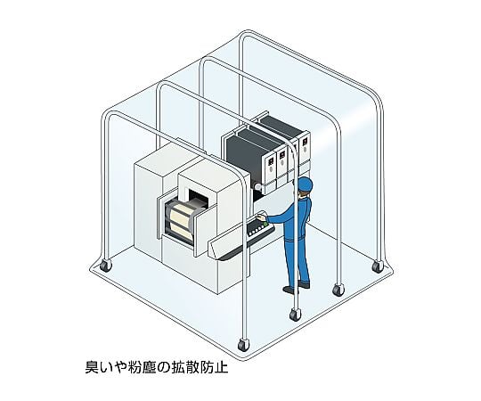 屏蔽箱 2500 x 2200 x 200~3000 毫米 及其他 Z-902-B1 和更多型號 - 商品圖 4