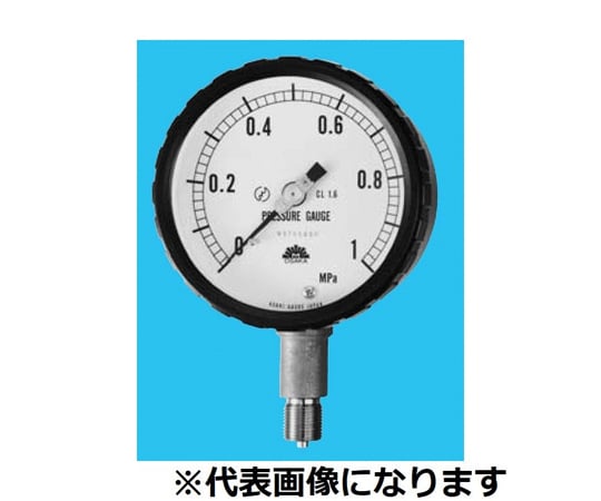 Asahi Gauge Manufacturing ［缺貨中］密封壓力計 A型 壓力範圍 (MPA): 0~0.1 及其他 315-A341X0.6MPA 和更多型號 - 商品圖 5