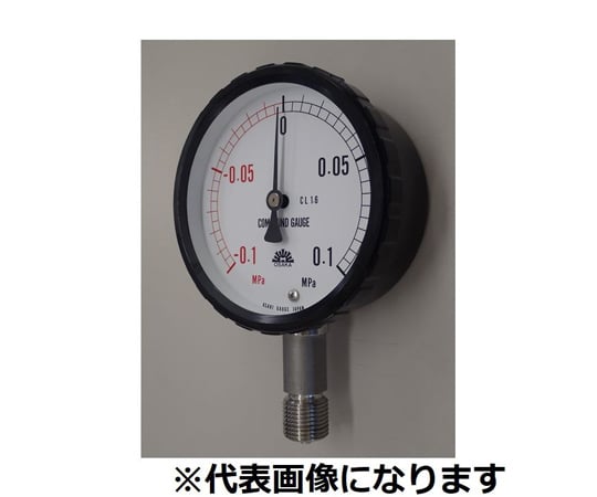 Asahi Gauge Manufacturing 密封耦合表A型 耐熱 抗震 壓力範圍 (MPA): -0.1~0.1 及其他 325-A481X0.6-0.1MPA-HV 和更多型號 - 商品圖 2
