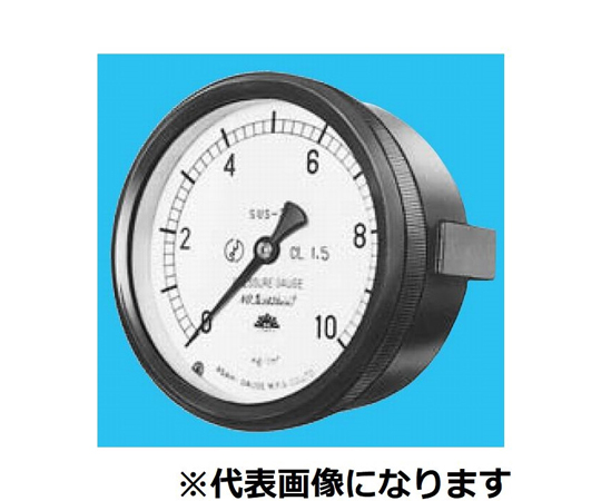 Asahi Gauge Manufacturing 密封壓力錶 D型 蒸汽壓力範圍 (MPa): 0~0.05 及其他 315-D891X2.5MPA-M 和更多型號 - 商品圖 10