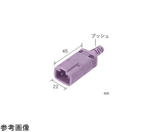 熱電偶連接器 ASP 插頭 熱電偶類型：E型 形狀：F套管 直徑 (φmm)：2.5 及其他 ASP-E-F-3.5 和更多型號 - 商品圖 3