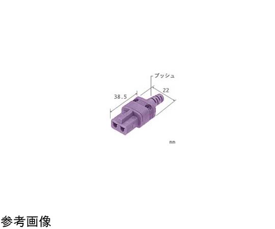 熱電偶連接器 ASP 插頭 熱電偶類型：K型 形狀：M襯套 直徑 (φmm)：2.5 及其他 ASP-K-M-3.5 和更多型號 - 商品圖 3