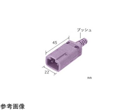 熱電偶連接器 ASP 插頭 熱電偶類型：K型 形狀：F型套管 直徑 (φmm)：2.5 及其他 ASP-K-F-4.2 和更多型號 - 商品圖 3